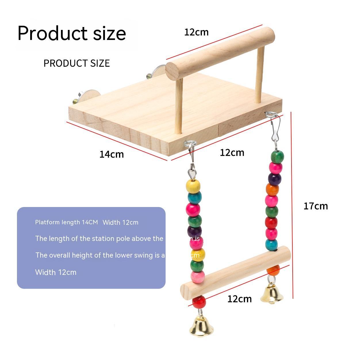 Enhance Your Bird's Playtime with Our Bird Climbing Ladder Cage