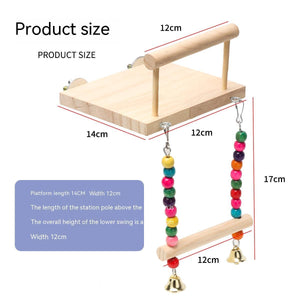 Enhance Your Bird's Playtime with Our Bird Climbing Ladder Cage