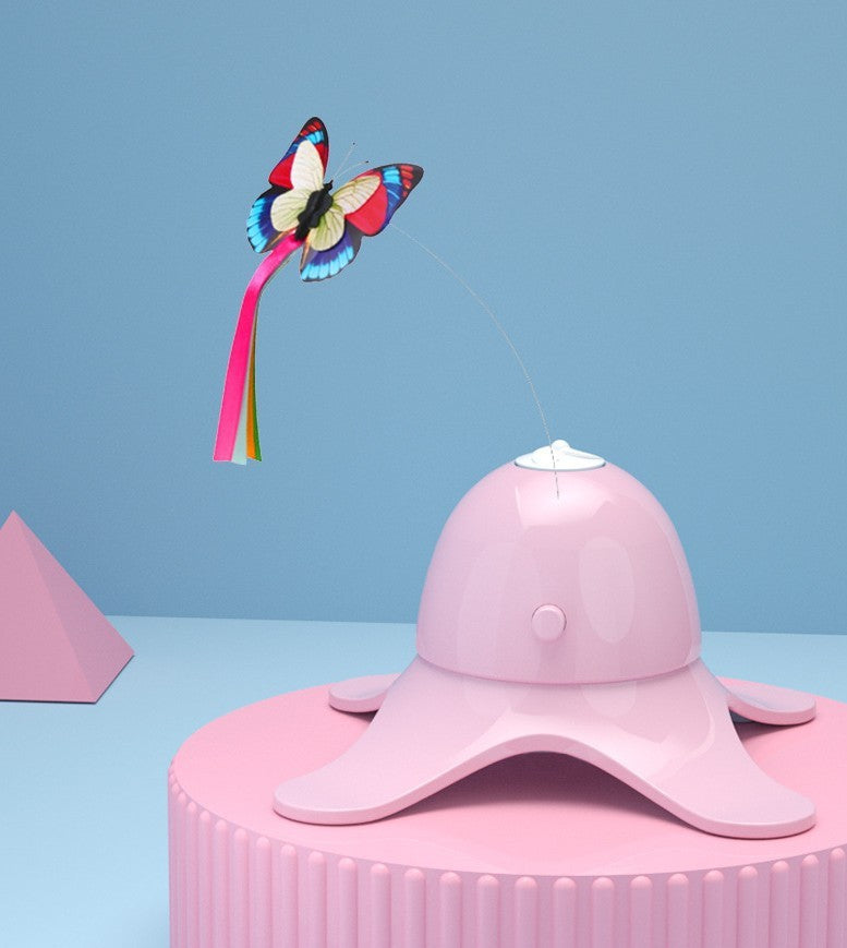Discover the Joy of Play with the Electric Butterfly Funny Cat Toy