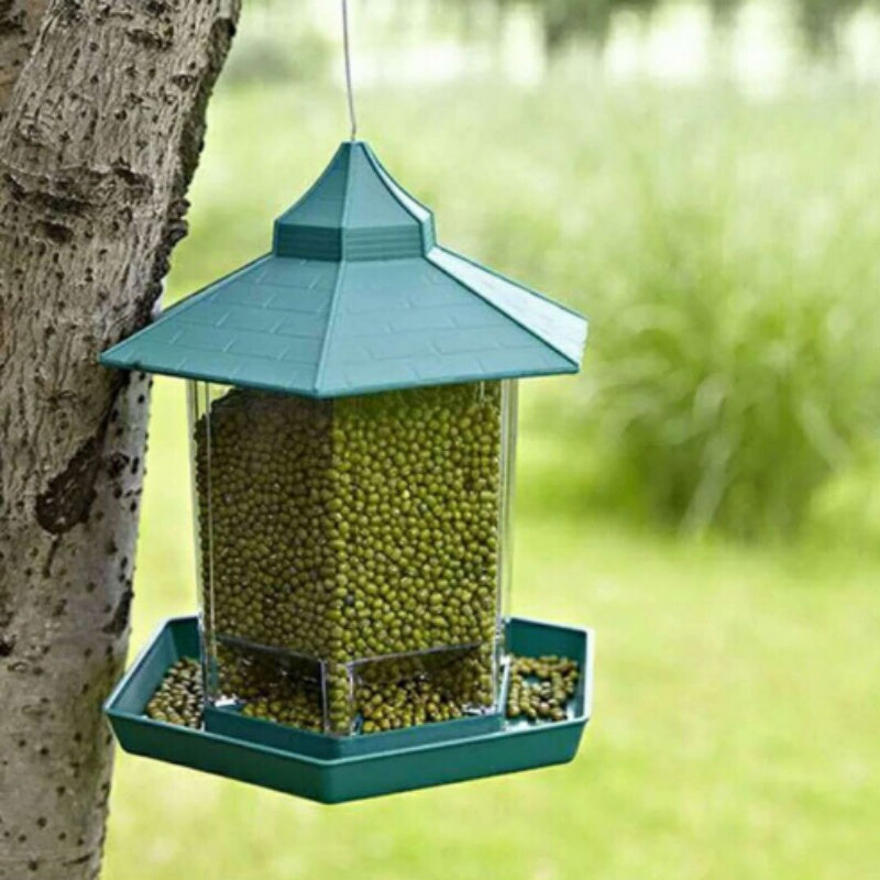 Discover the Joy of Birdwatching with Our Outdoor Balcony Waterproof Hanging Bird Feeder