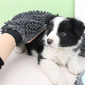 Transform Your Pet's Grooming Experience with the 2-in-1 Grooming Glove