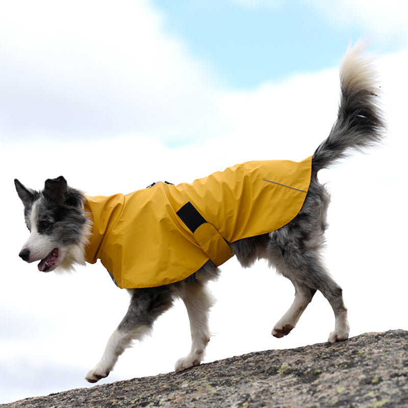 Keep Your Pet Dry and Stylish with the Pet Shell Waterproof Jacket