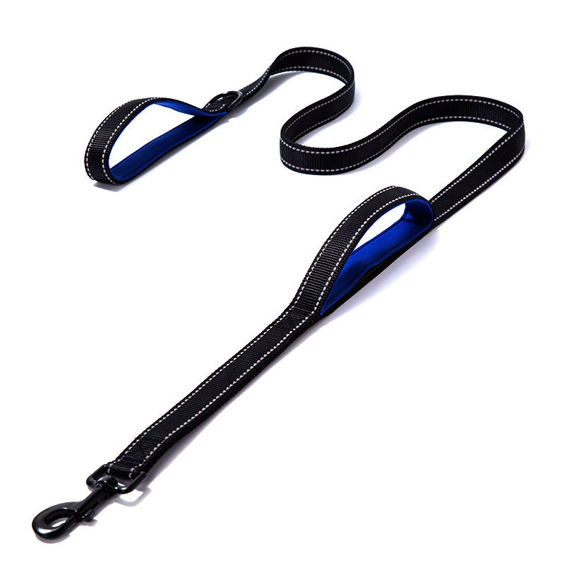 Pet Nylon Double Thickened Reflective Dog Leash