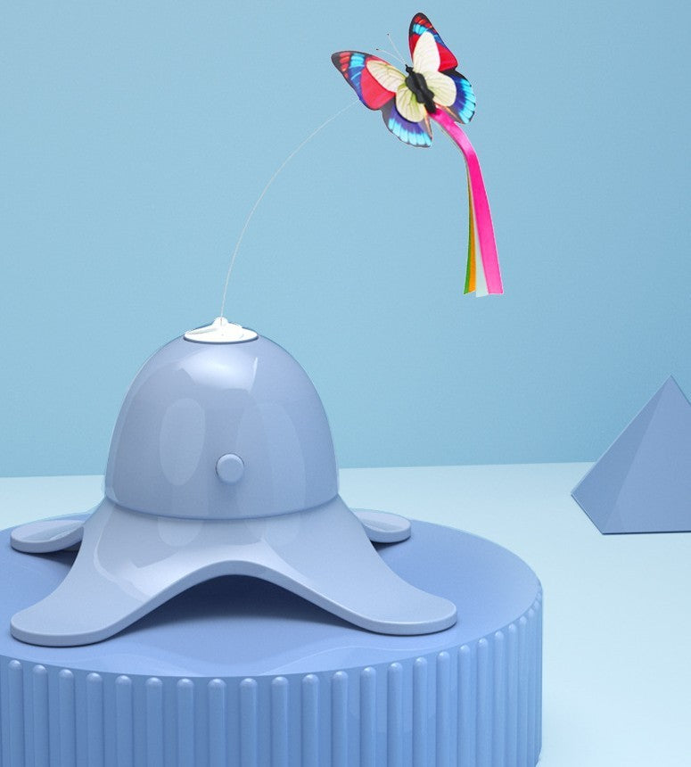Electric Butterfly Funny Cat Toy
