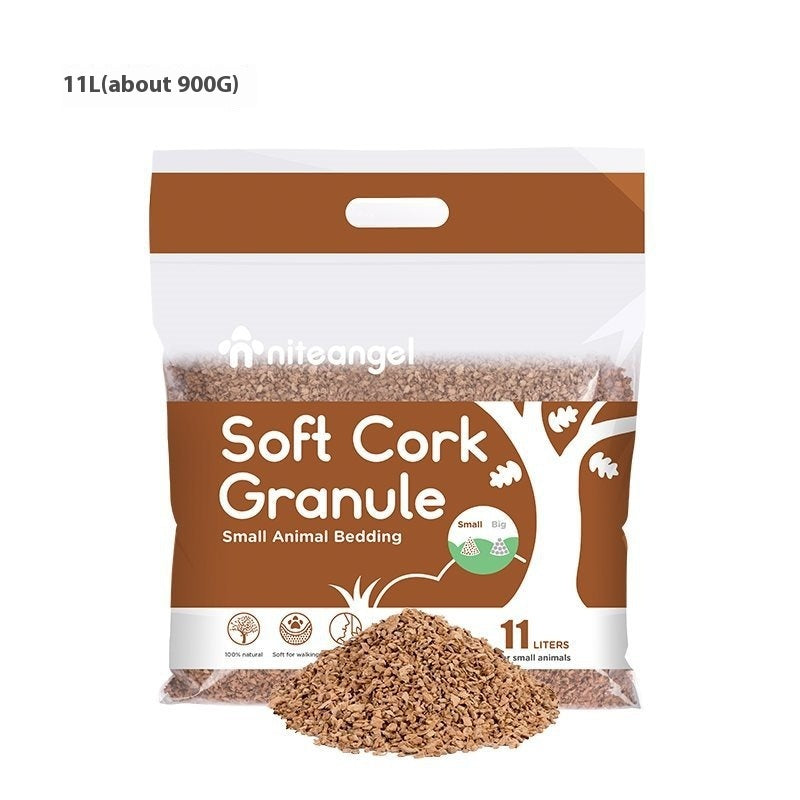 Oak Cork Hamster Digging Cage Landscaping Supplies