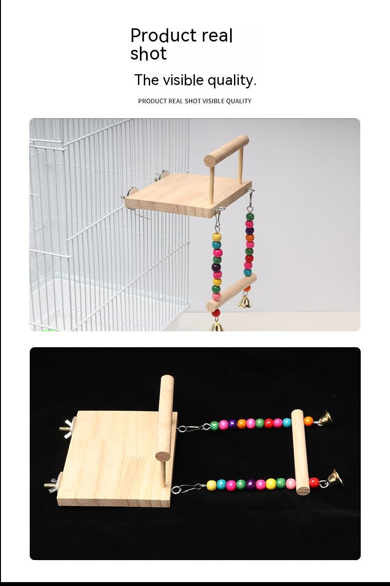 Bird Climbing Ladder Cage