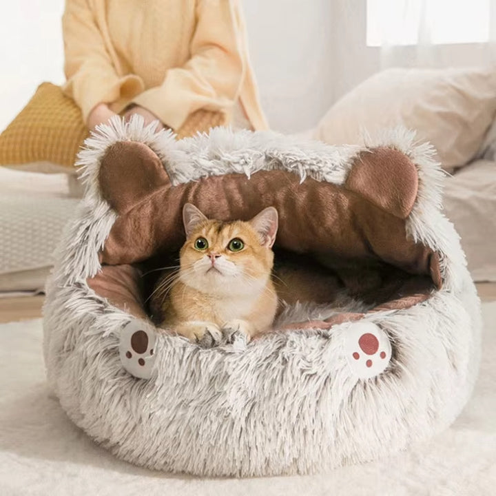 Winter Long Plush Pet Bed