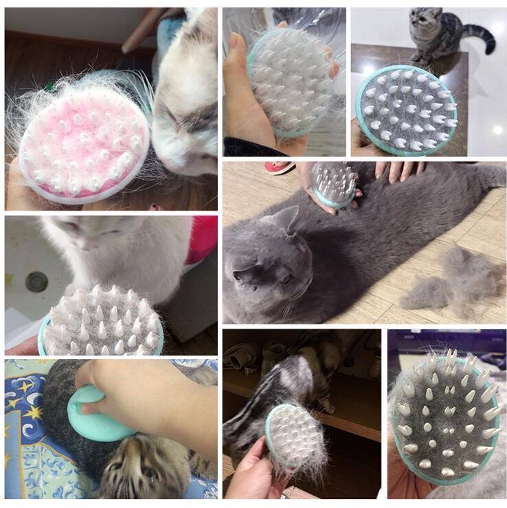 Comfortable Pet Cleaning Bath Brush