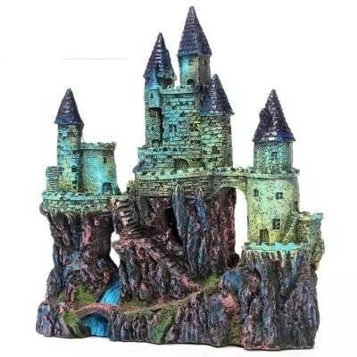Fish tank decoration resin aquarium water tank