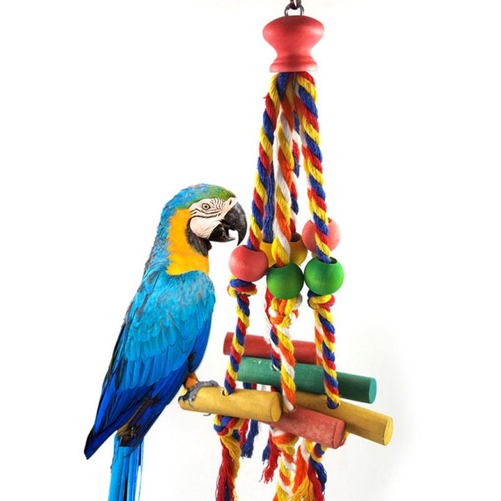 Parrot Bird Cotton Rope Chew Toy