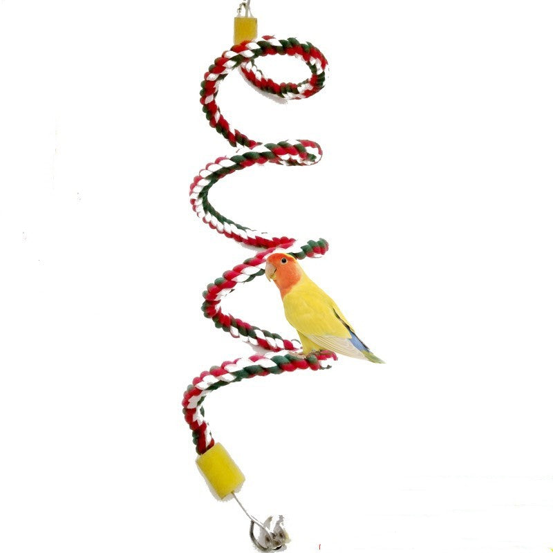 Parrot Bird With Swing Toy Supplies