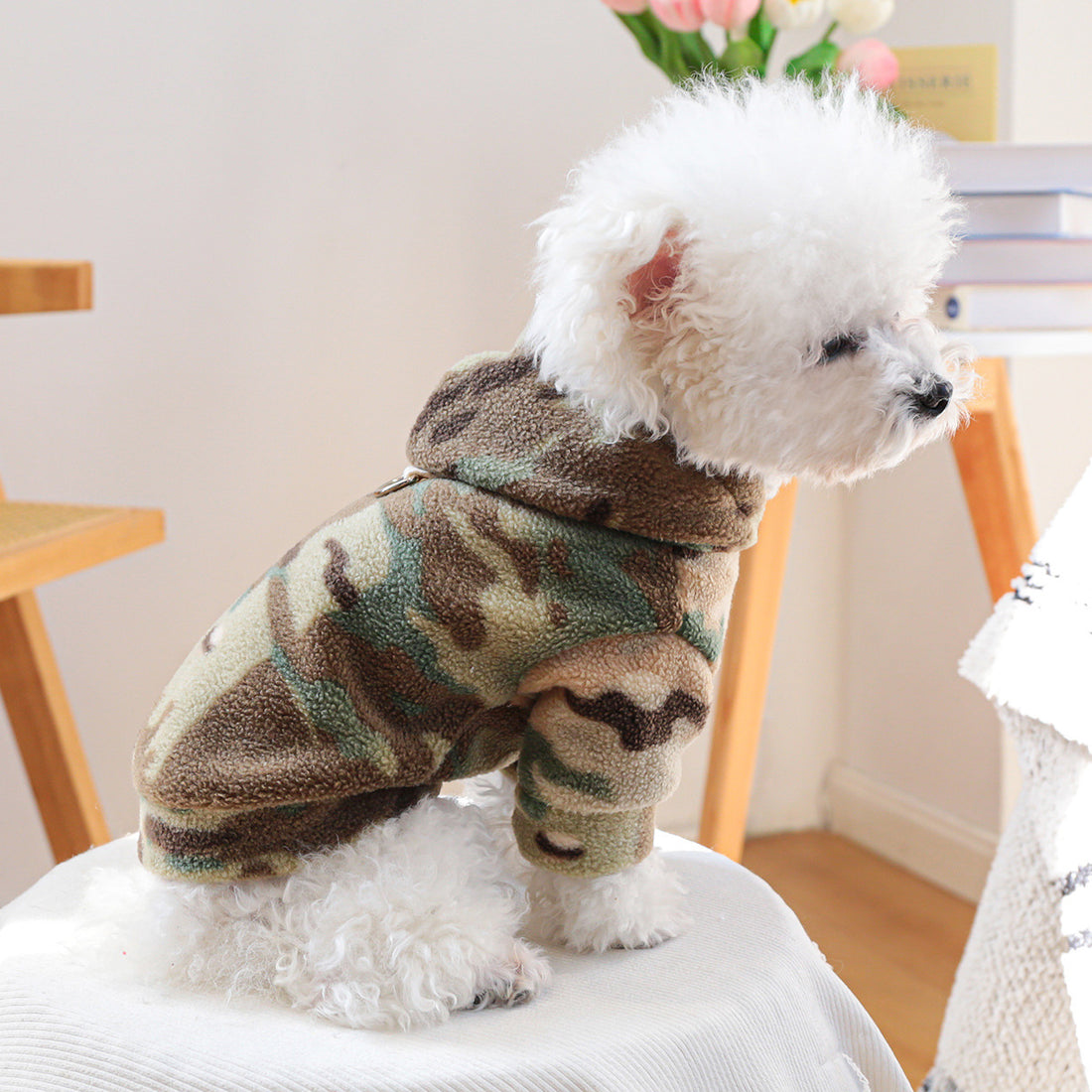 Pet Clothing Camouflage Sweater