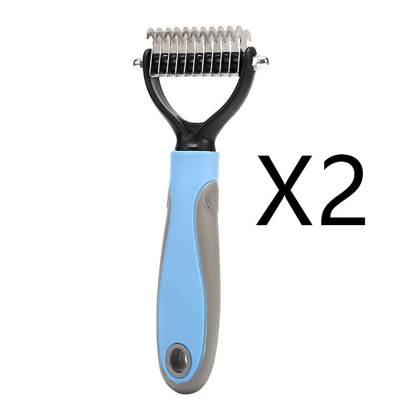 Double-sided Pet Brush Hair Removal Comb