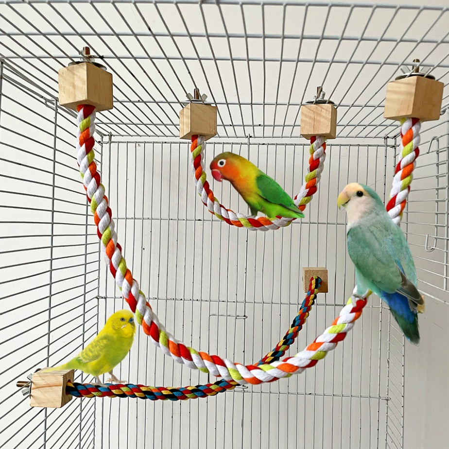 Parrot Climbing Rope Toy
