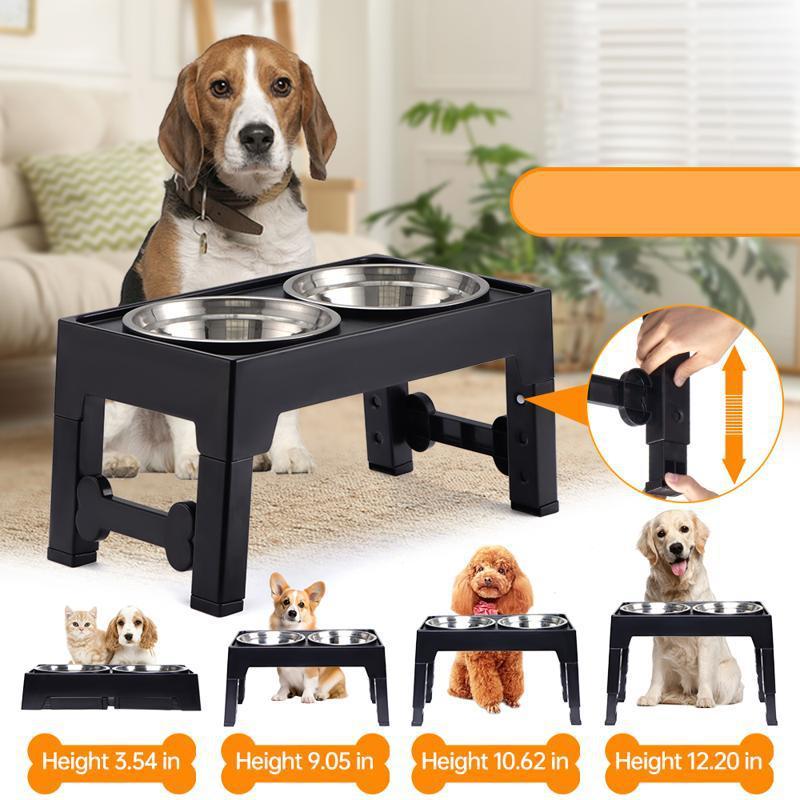 Pet Lifting Neck Protection Feeding Bowl