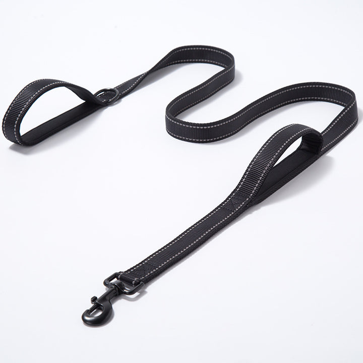 Pet Nylon Double Thickened Reflective Dog Leash