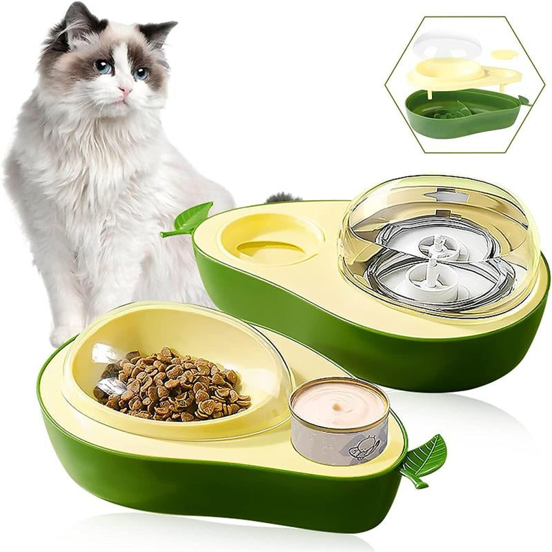Automatic Drinking Pet Feeder Avocado Shape