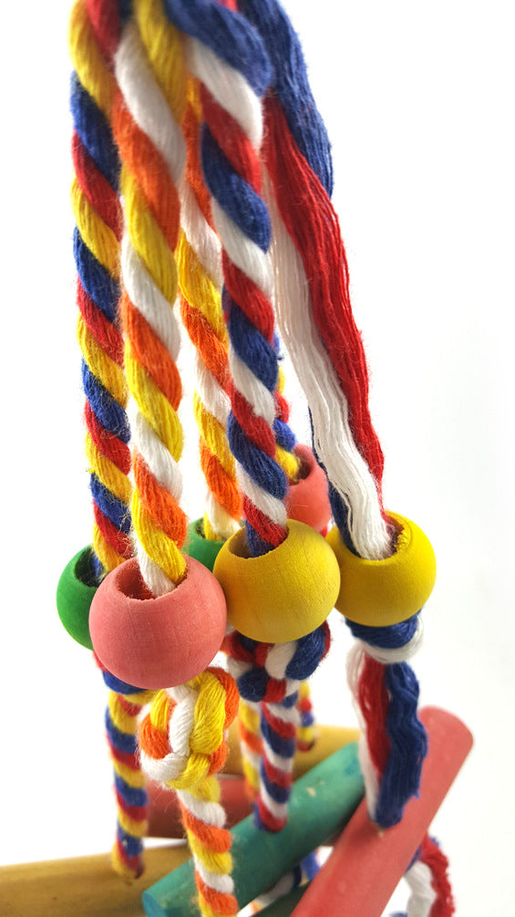 Parrot Bird Cotton Rope Chew Toy