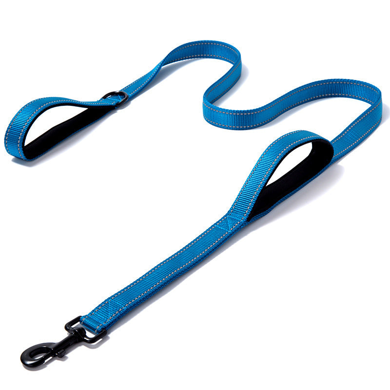 Pet Nylon Double Thickened Reflective Dog Leash